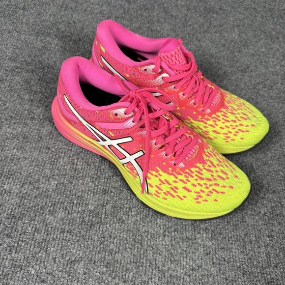 Asics Shoes - Asics Dynaflyte 4 Womens Running Trainers Size 7 1012A465 Shoes 700 Pink/Ylw
